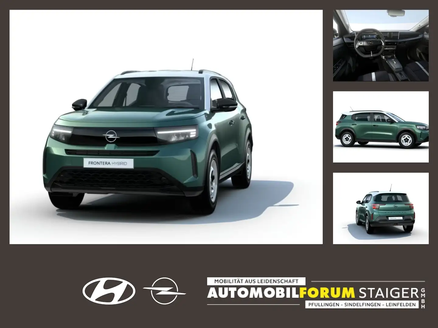 Opel Frontera Edition MHEV Vert - 1