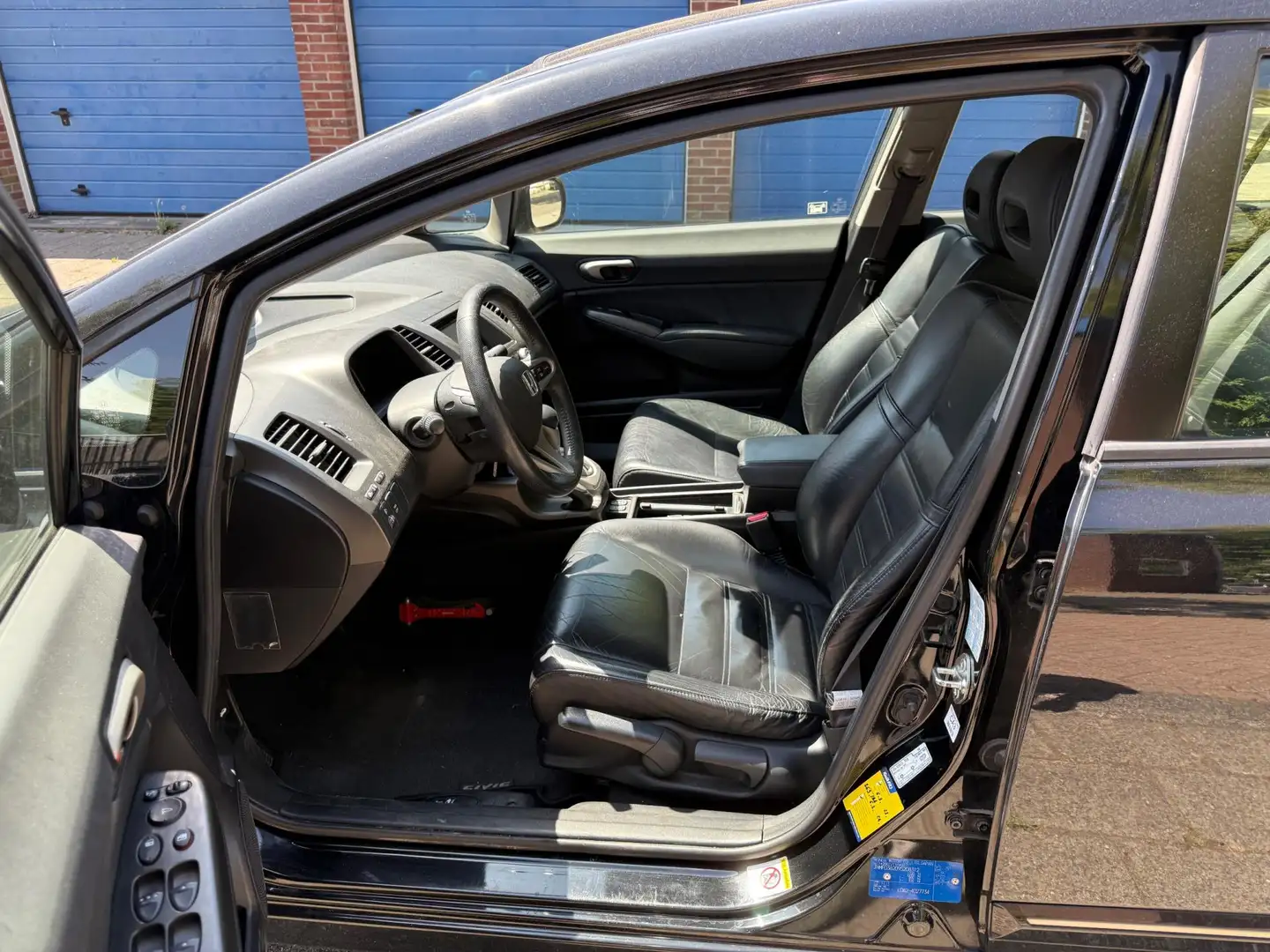 Honda Civic 1.3 IMA Hybrid Cruise Climate Leder PDC Zwart - 2