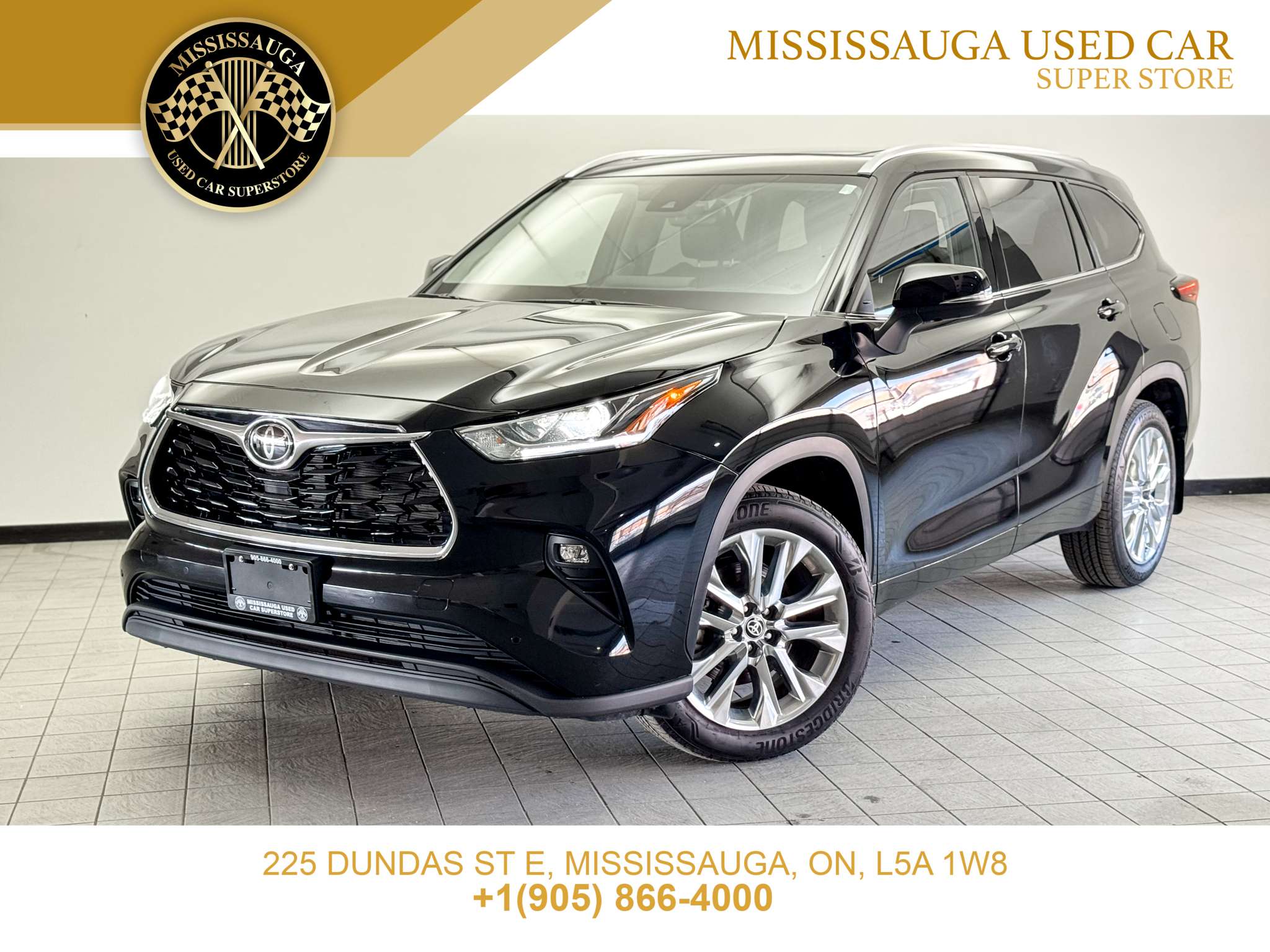 Black 2026 Toyota Highlander SUV / Crossover All-Wheel Drive Automatic