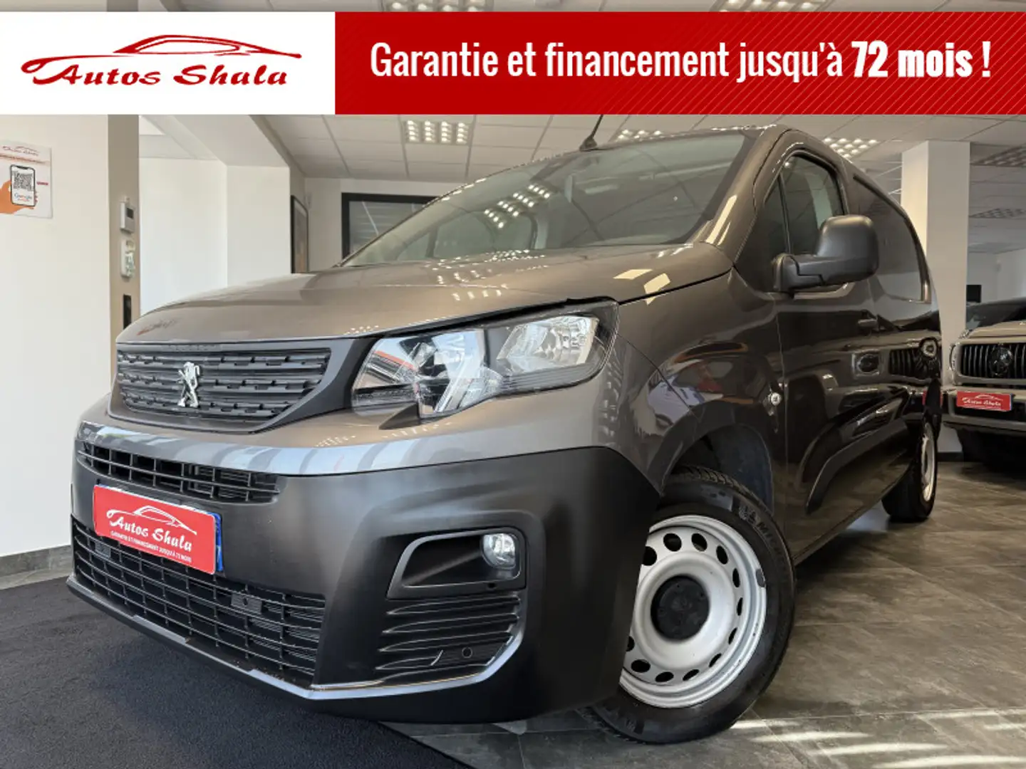Peugeot Partner LONG 950KG BLUEHDI 130CH S\u0026S ASPHALT EAT8 Gris - 1