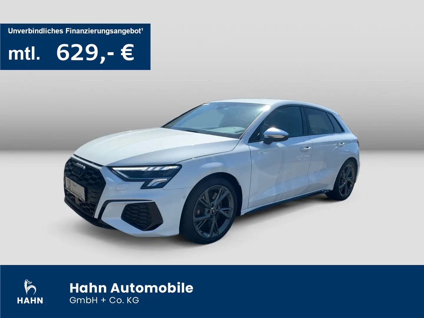 Audi S3 2.0TFSI qu. S-trc Cam ACC Climatr Weiß - 1