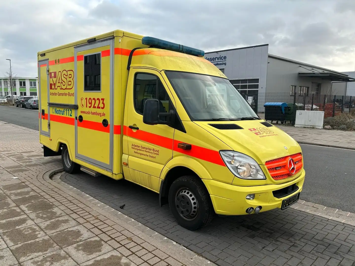 Mercedes-Benz Sprinter II 516 CDI / Klima / Automatik / RTW Galben - 2