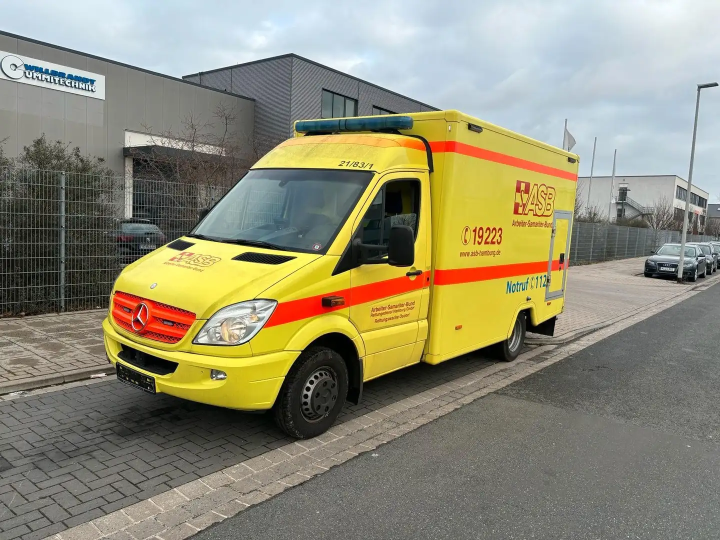 Mercedes-Benz Sprinter II 516 CDI / Klima / Automatik / RTW Galben - 1