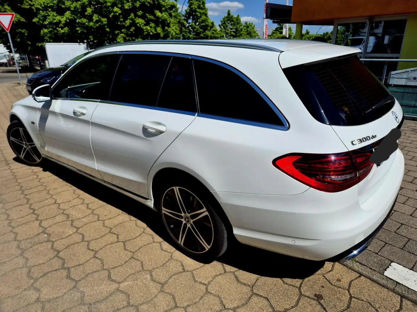 Mercedes-Benz C 300 C 300 T de AVANTGARDE DIESEL HYBRID 1HD Blanc - 1