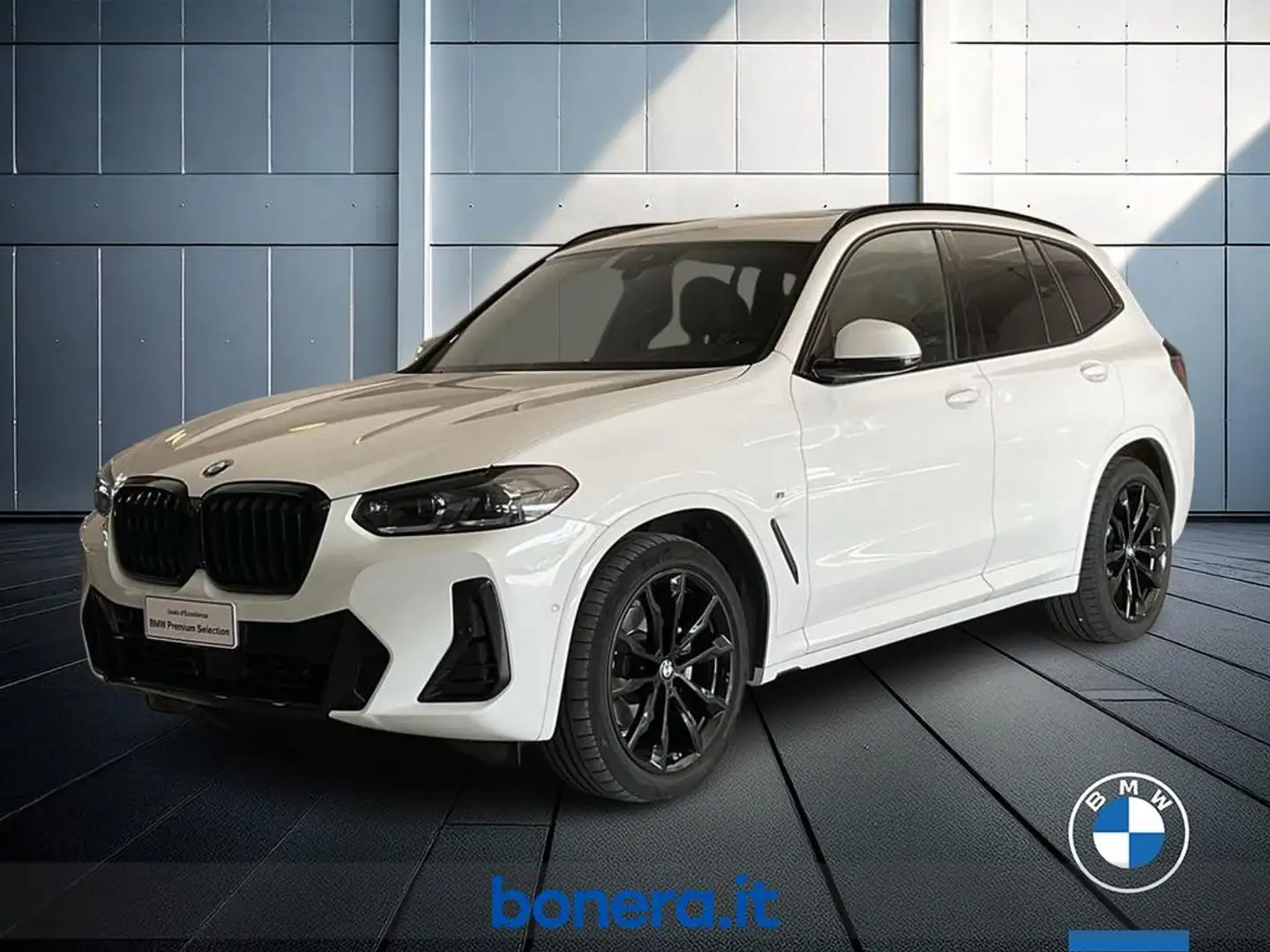 BMW X3 xdrive20d mhev 48V Msport auto Bianco - 1