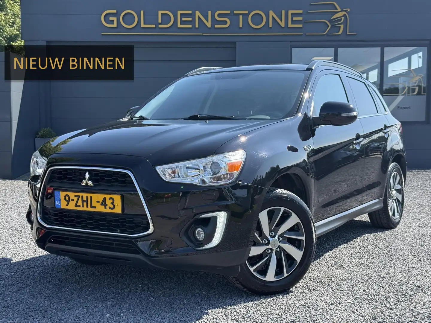 Mitsubishi ASX 1.6 Cleartec Intense+ 2e Eigenaar,Navi,Pano,Clima, Zwart - 1