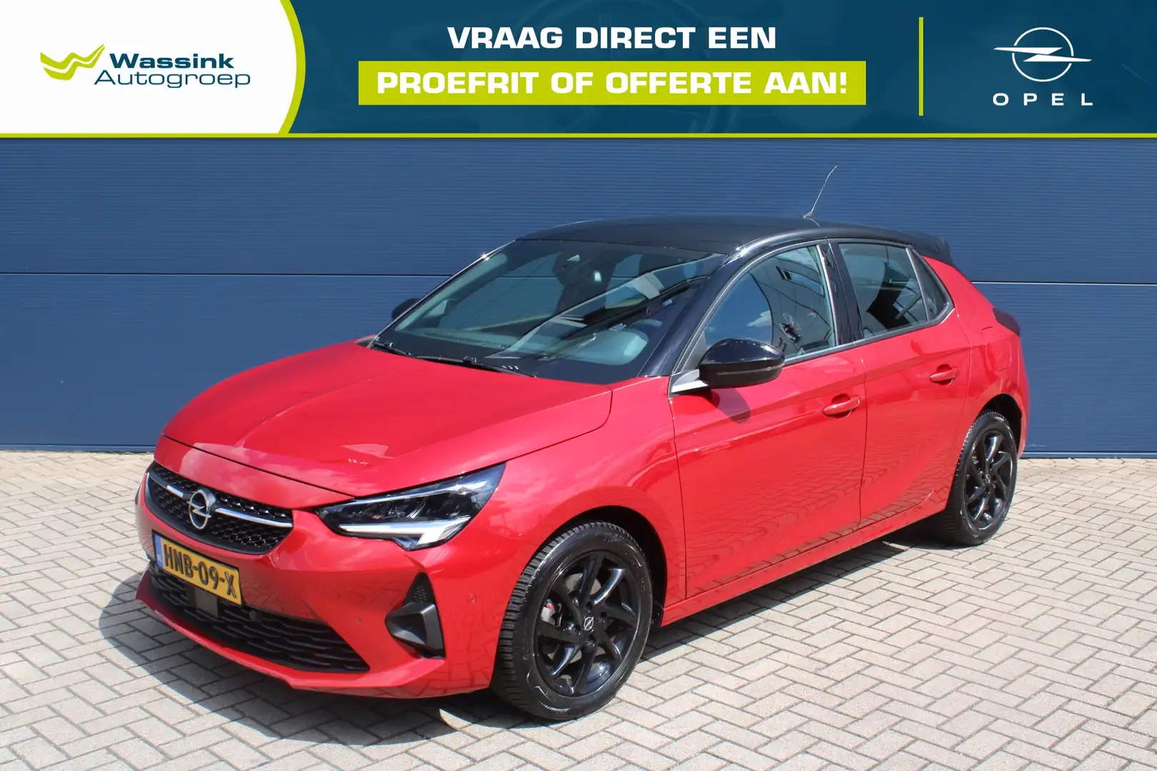 Opel Corsa 1.2 Turbo 130pk Automaat GS | Apple Carplay/Androi Rouge - 1