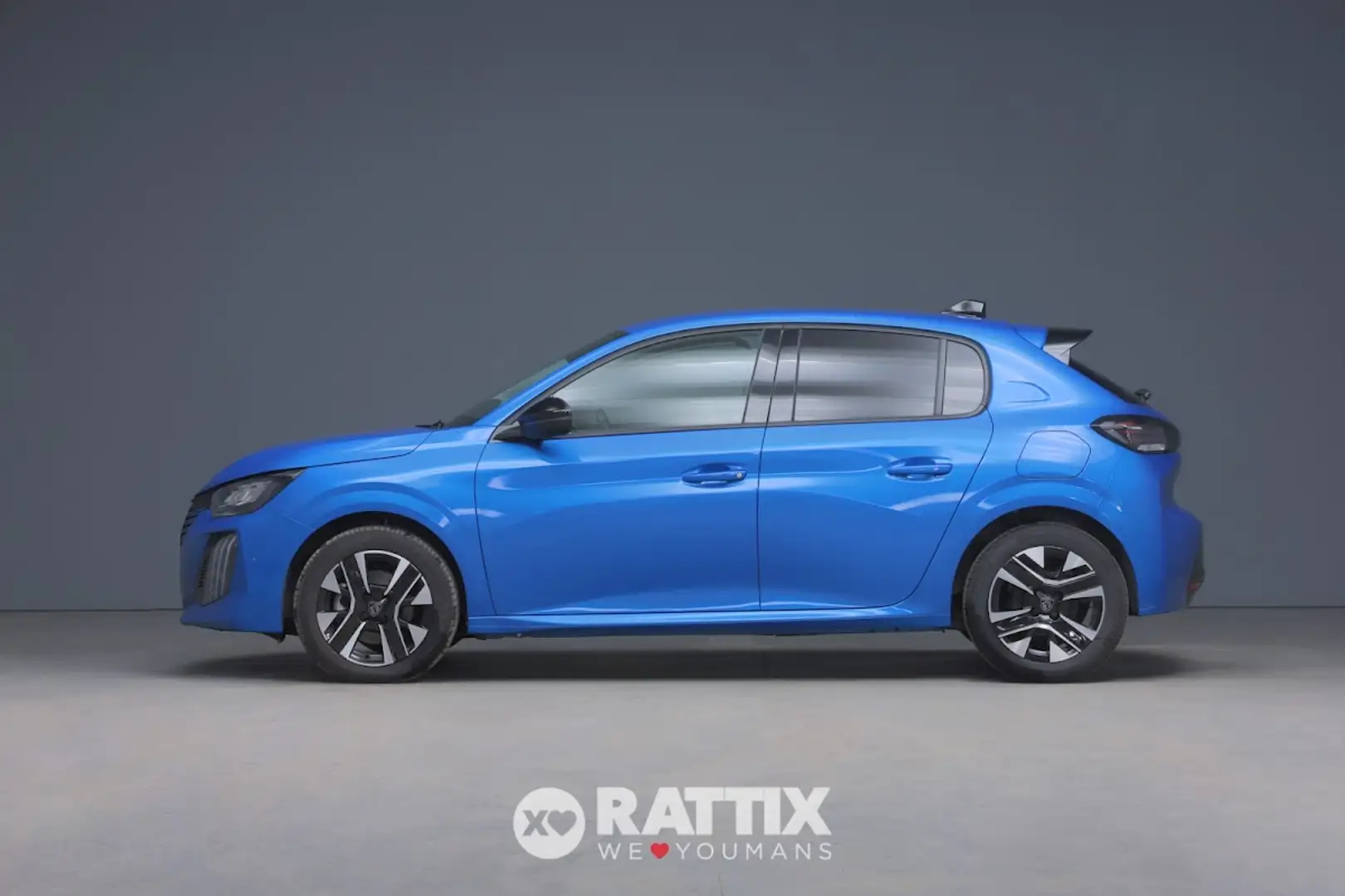 Peugeot 208 1.2 hybrid 110CV Allure e-dcs 6 Bleu - 2