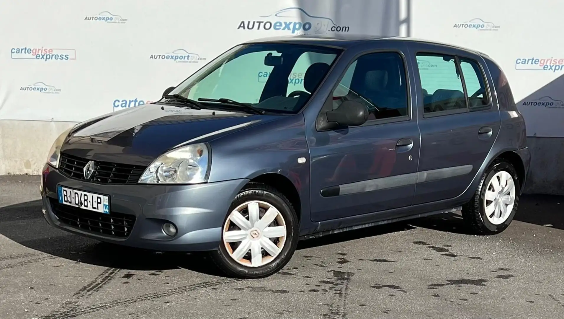 Renault Clio 1.2 58CH GPL AUTHENTIQUE 5P Bleu - 1