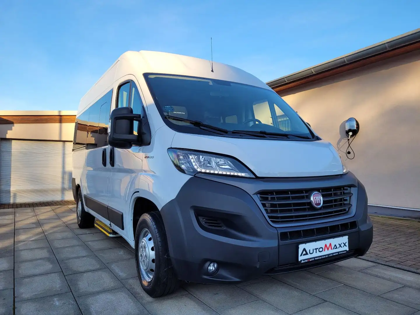 Fiat Ducato Hochr.-Kombi 33 140 L2H2 9 Sitze NAVI LED Белый - 2