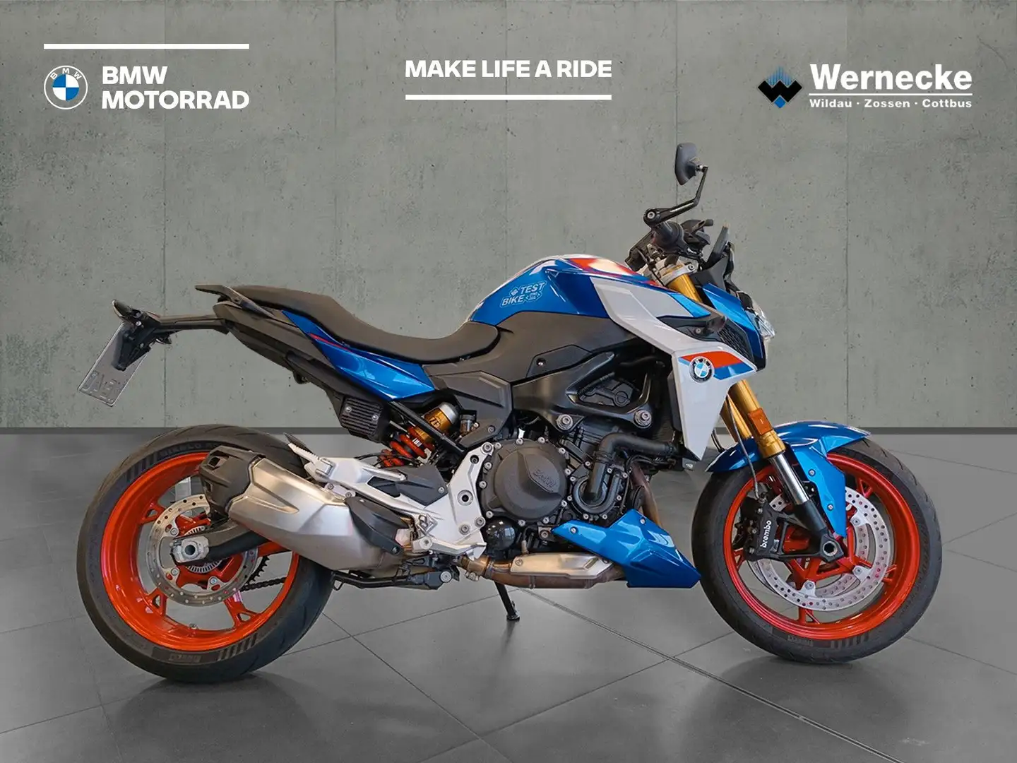 BMW F 900 R Style Sport Blauw - 1