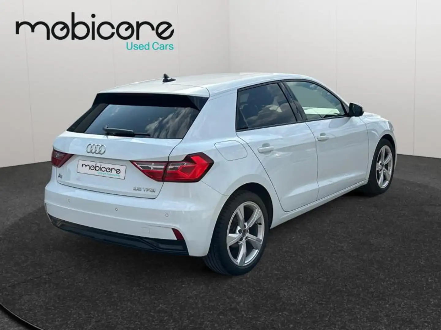 Audi A1 Advanced Blanc - 2