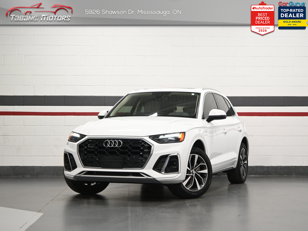 2022 Audi Q5 Progressiv S-Line No Accident Navigation Panorami