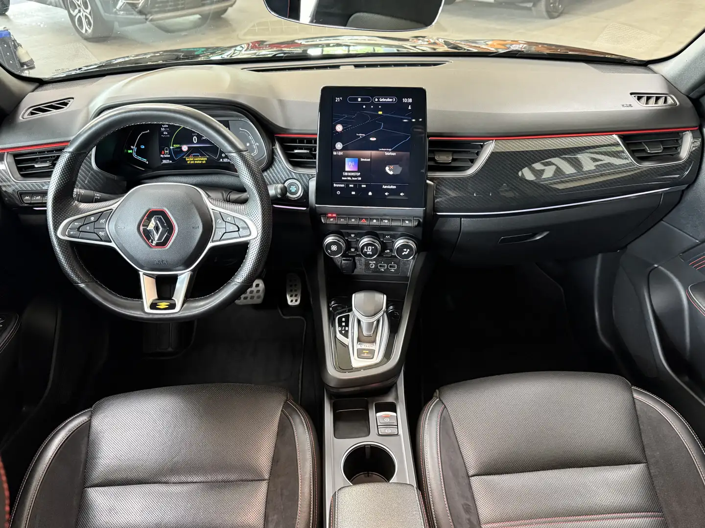 Renault Arkana 1.6 E-Tech Hybrid 145 R.S. Line Groot Navi | Leder Zwart - 2