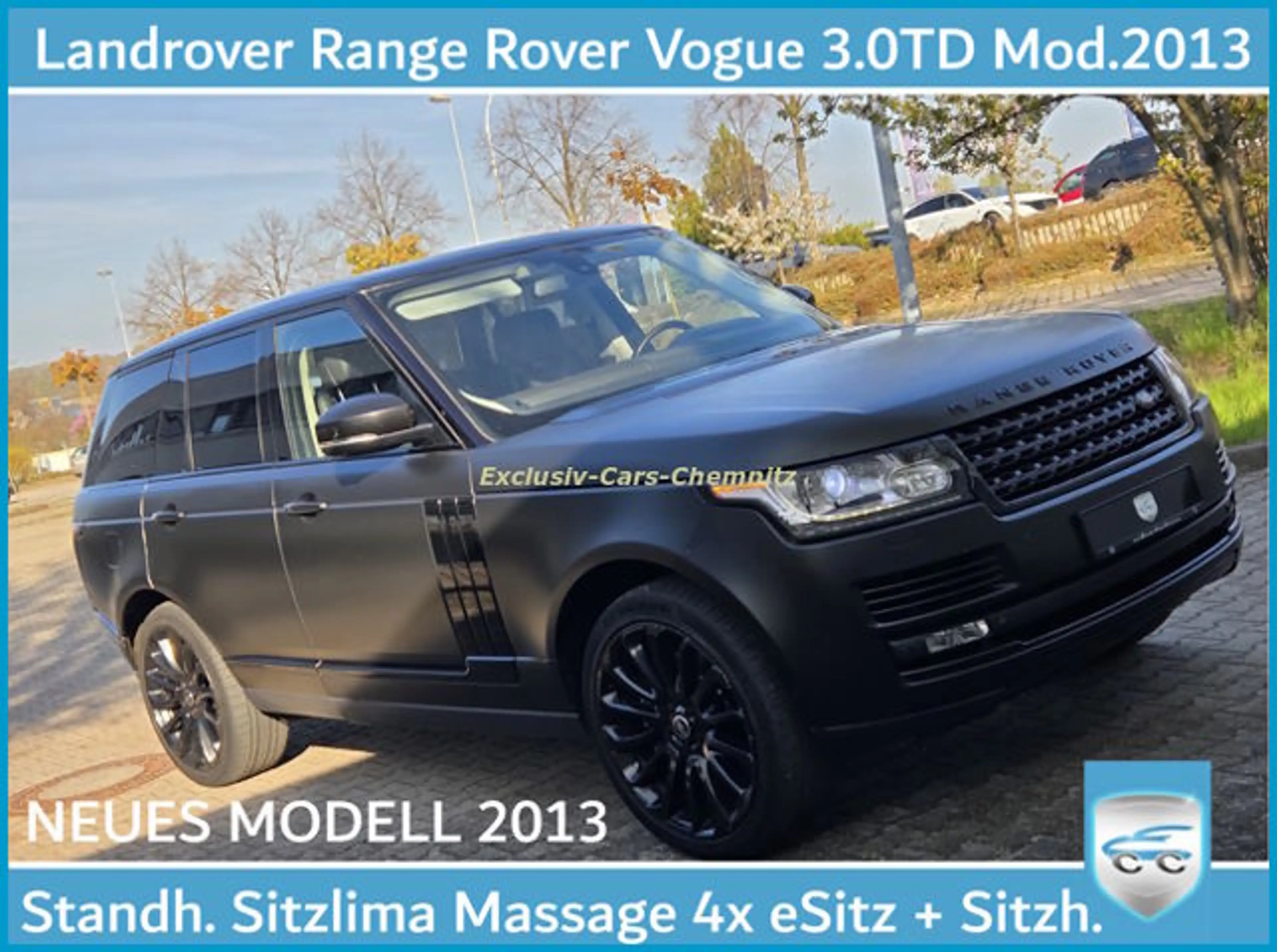 Land Rover Range Rover 3.0TD Standh Klimasitze Massage ACC Vogue