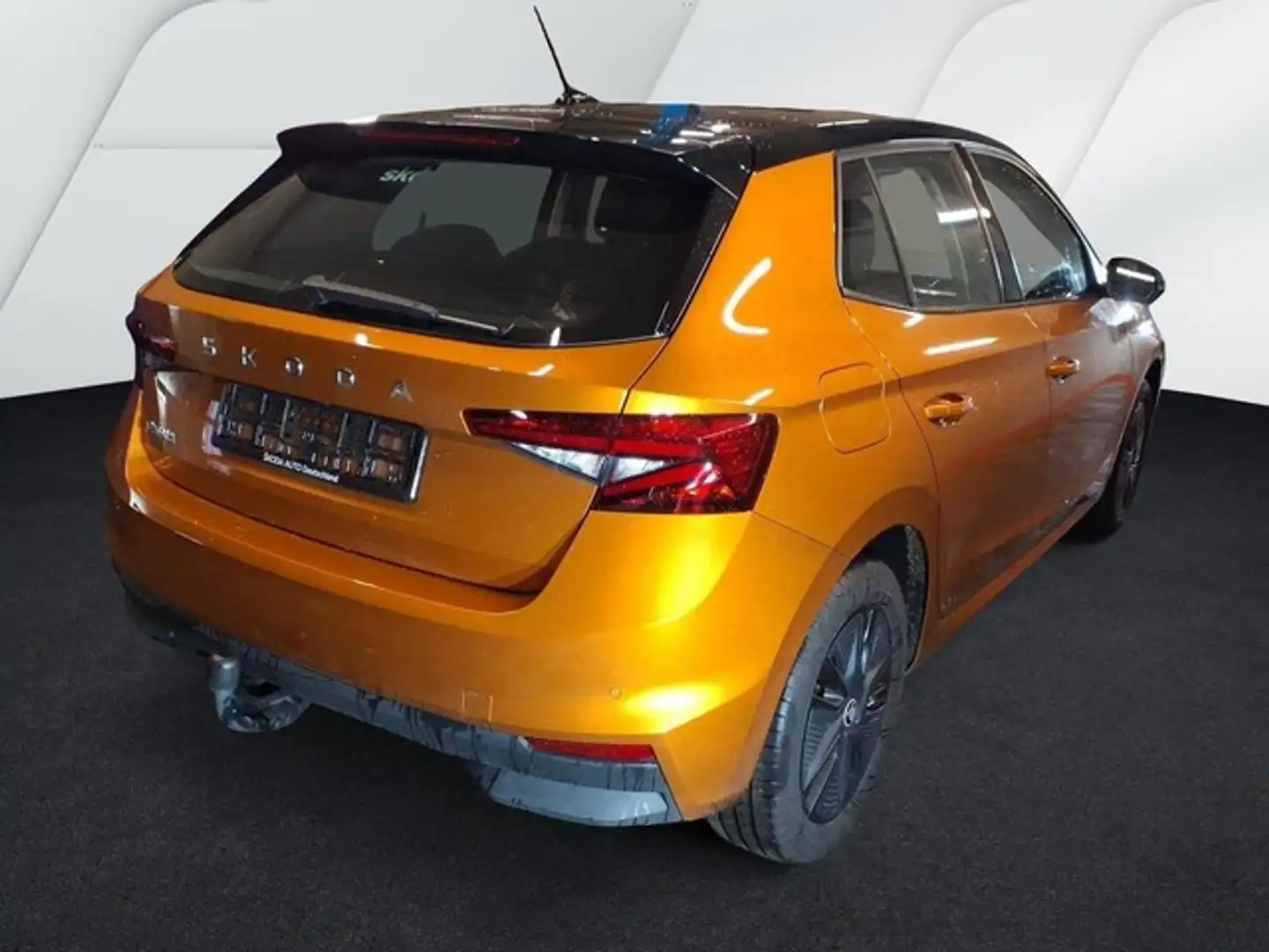 Skoda Fabia 1.0TSI Selection LED+ACC+AHK+VIRT-COCKP+++ Orange - 2