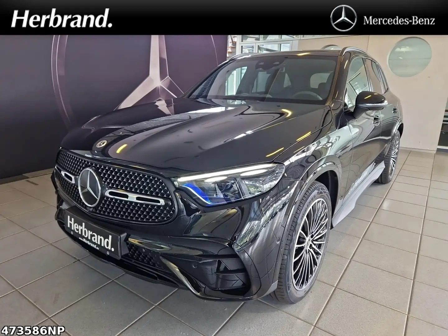 Mercedes-Benz GLC 220 d 4MATIC AMG+DIGITAL+AHK+BURMESTER+FAHRA Schwarz - 1