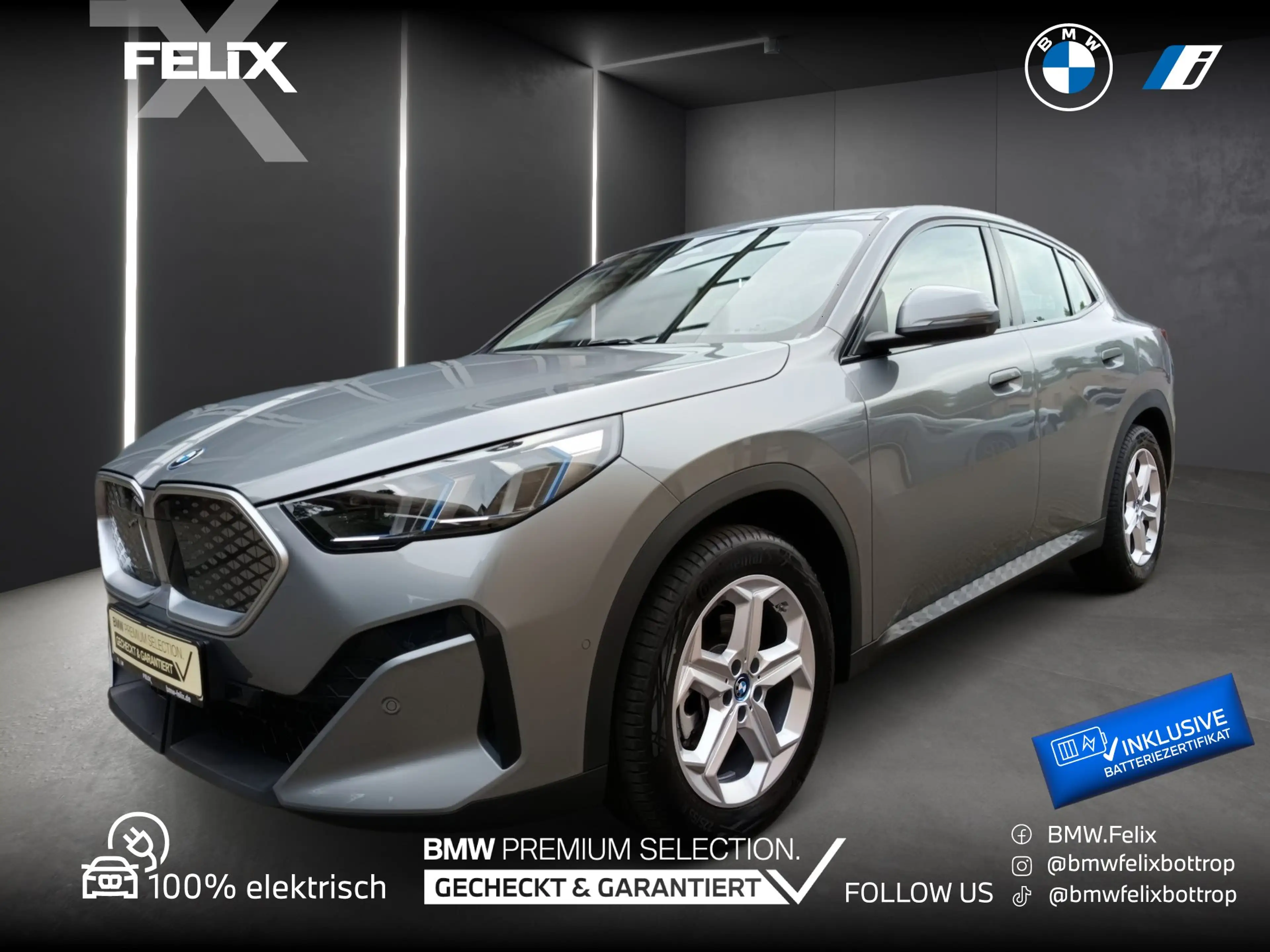 BMW iX2 30xDrive+LIVE COCKPIT PRO+ICONIC GLOW+HEAD UP
