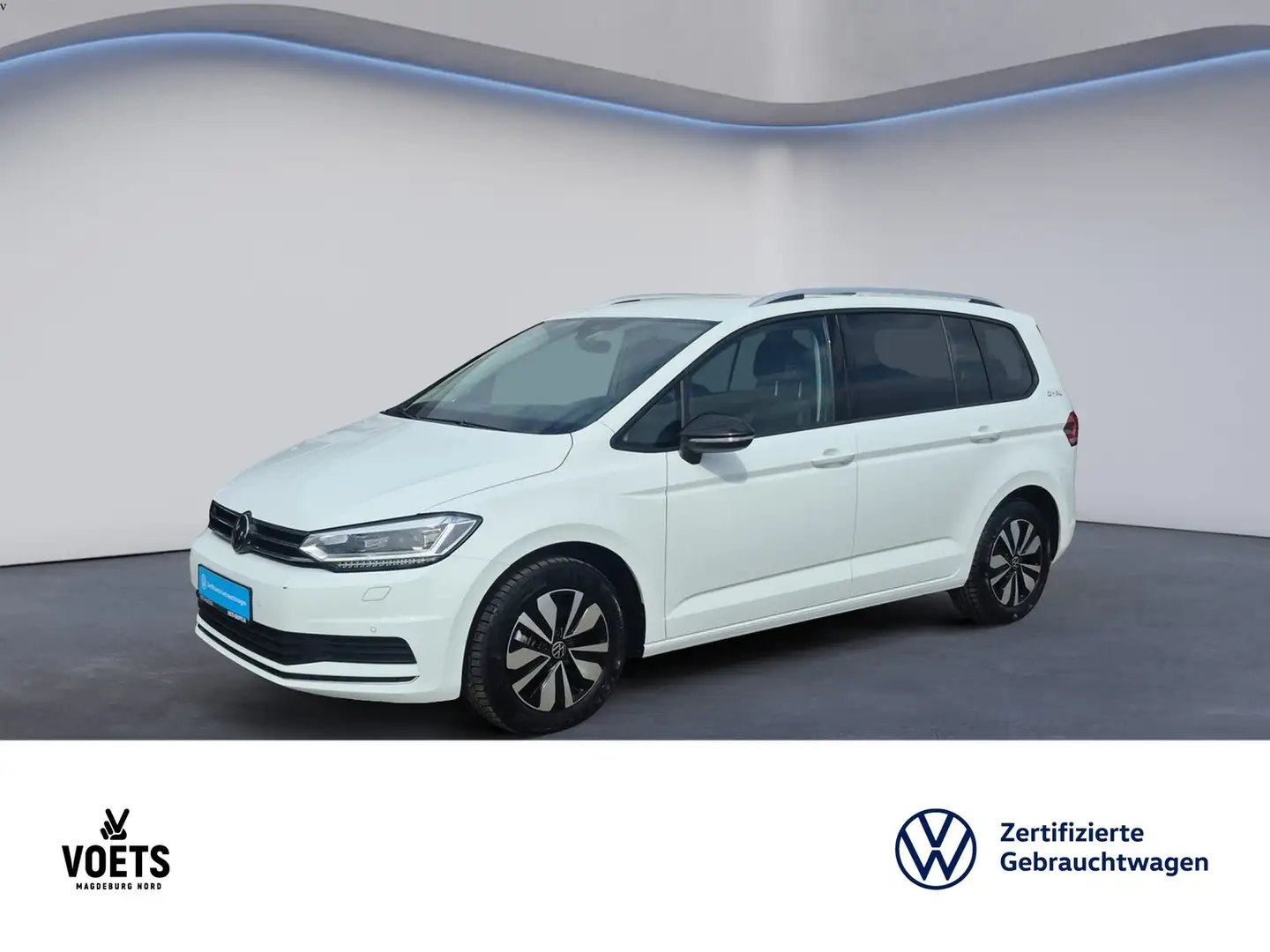 Volkswagen Touran 2.0TDI COMFORTLINE LED+Navi+Sitzhzg.+PDC Weiß - 1