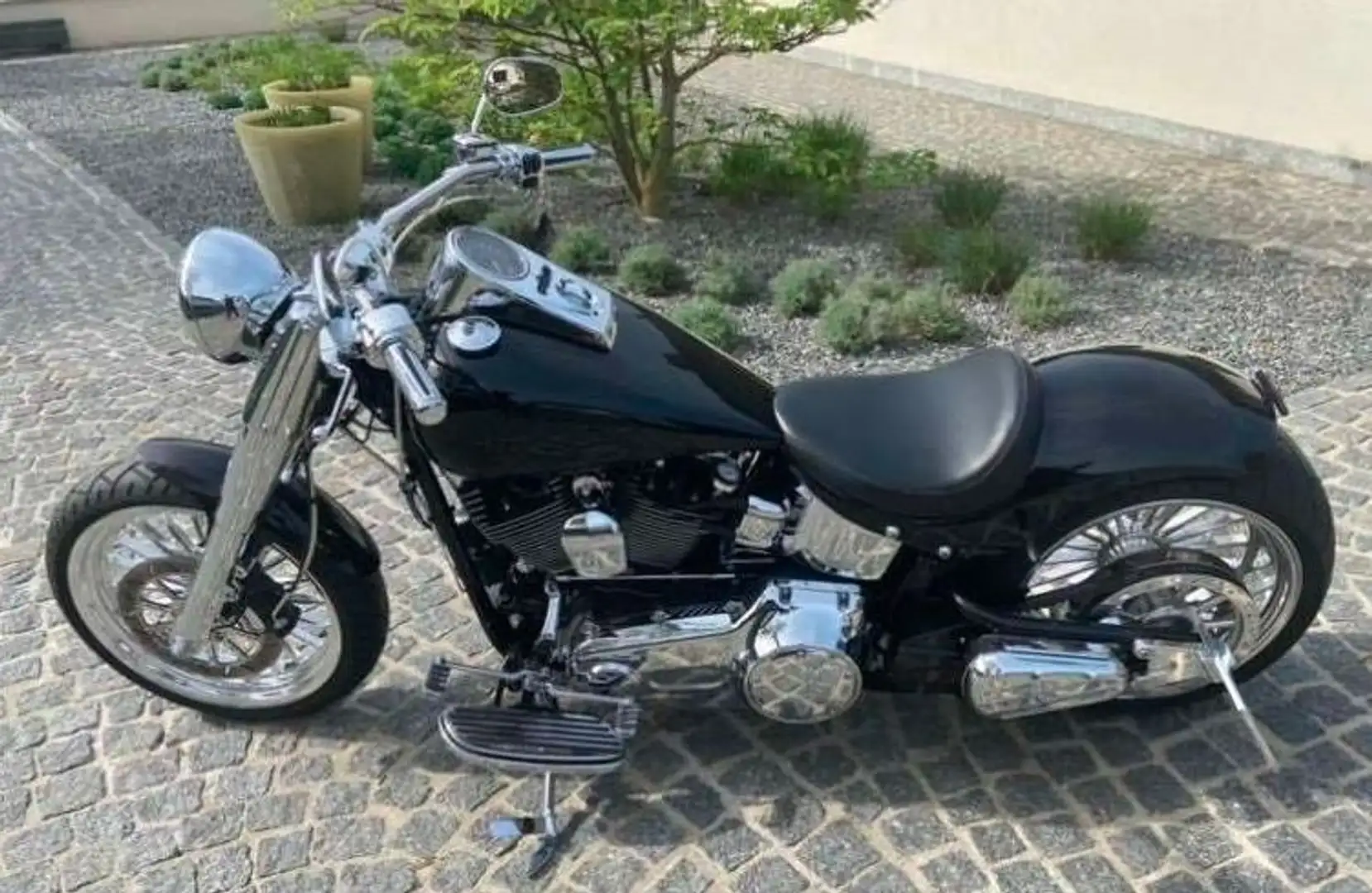 Harley-Davidson Fat Boy Schwarz - 1