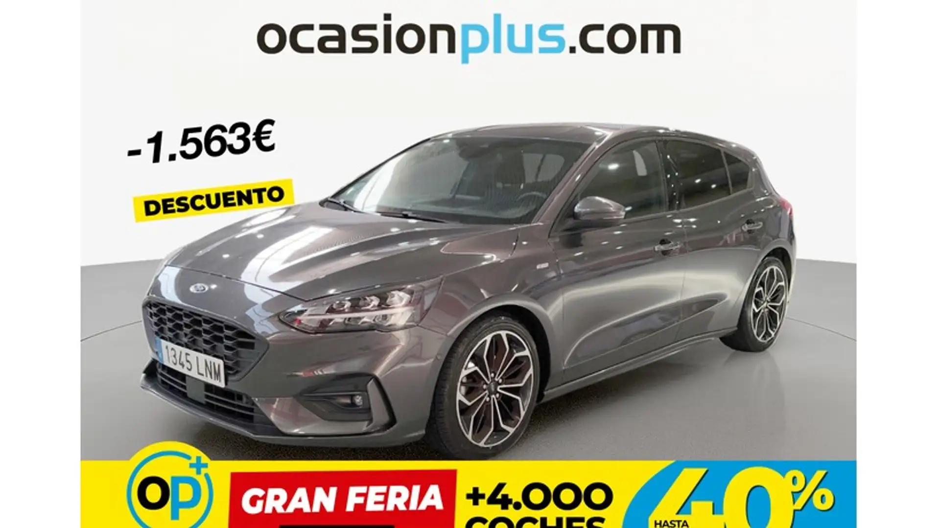 Ford Focus 1.0 Ecoboost ST Line 125 Gris - 1