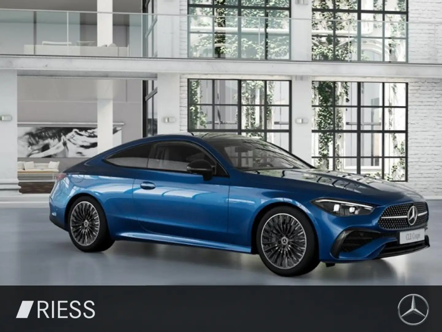 Mercedes-Benz CLE 200 Coupé AMG Sport Night LED Pano W-Paket Keyless Bleu - 2