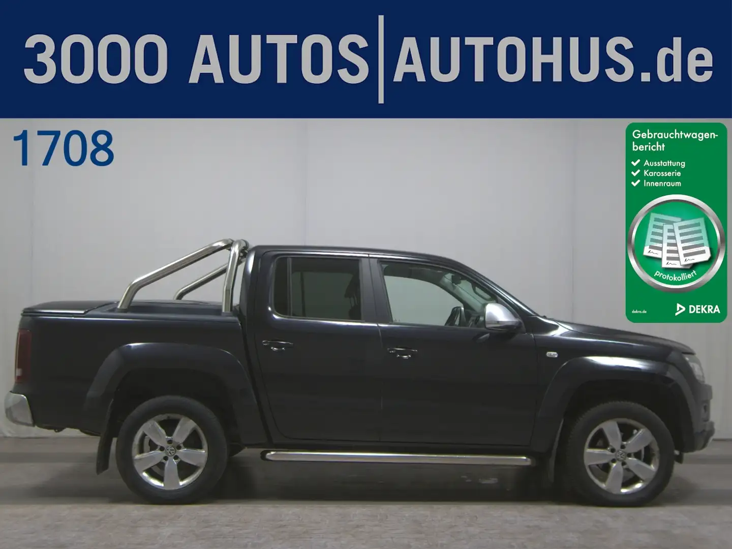 Volkswagen Amarok 2.0 TDI 4M Ultimate Navi Xenon RFK AHK Schwarz - 1
