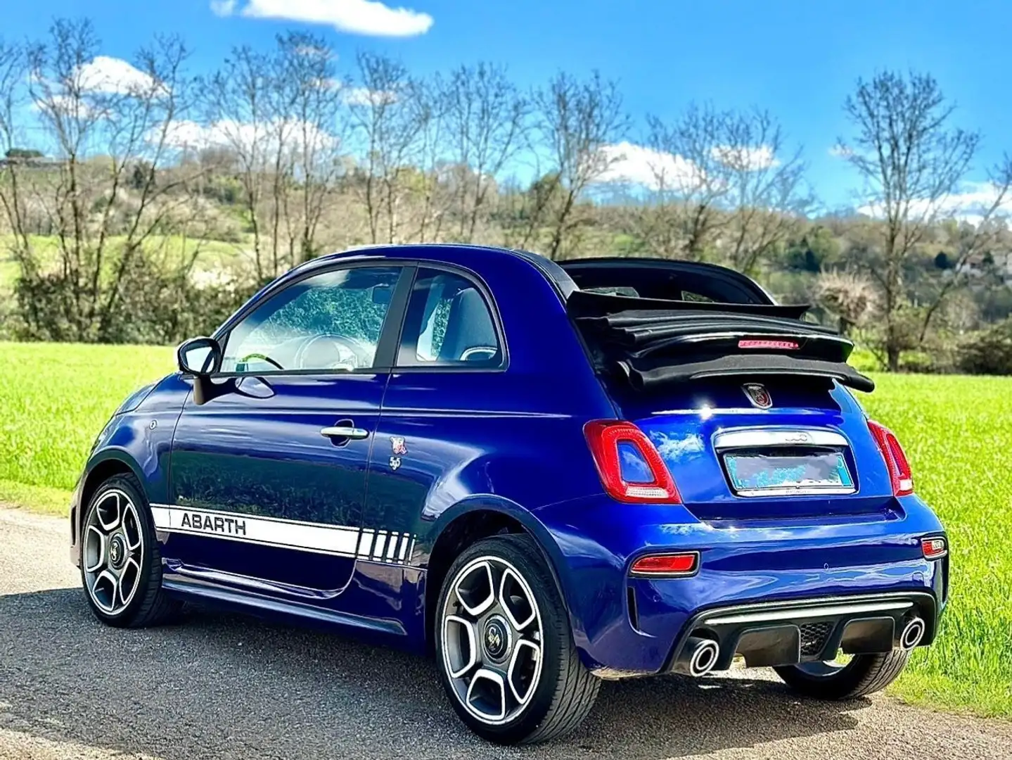 Abarth 595C 1.4 t-jet 145cv plava - 2