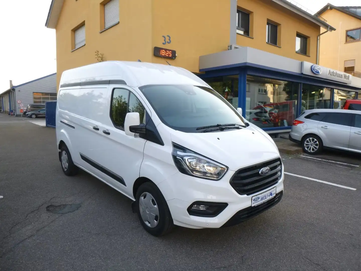Ford Transit Custom 320 L2H2 Trend Hochdach Navi AHK Blanco - 1