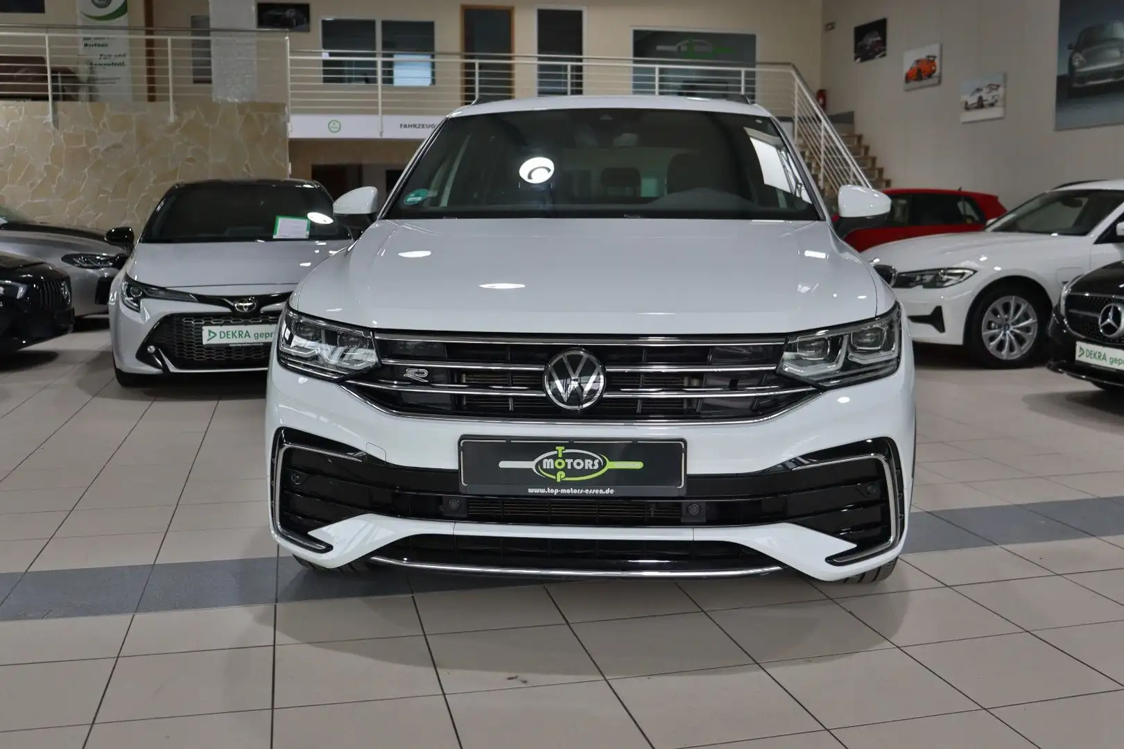 Volkswagen Tiguan R-Line 4Motion Blanc - 2