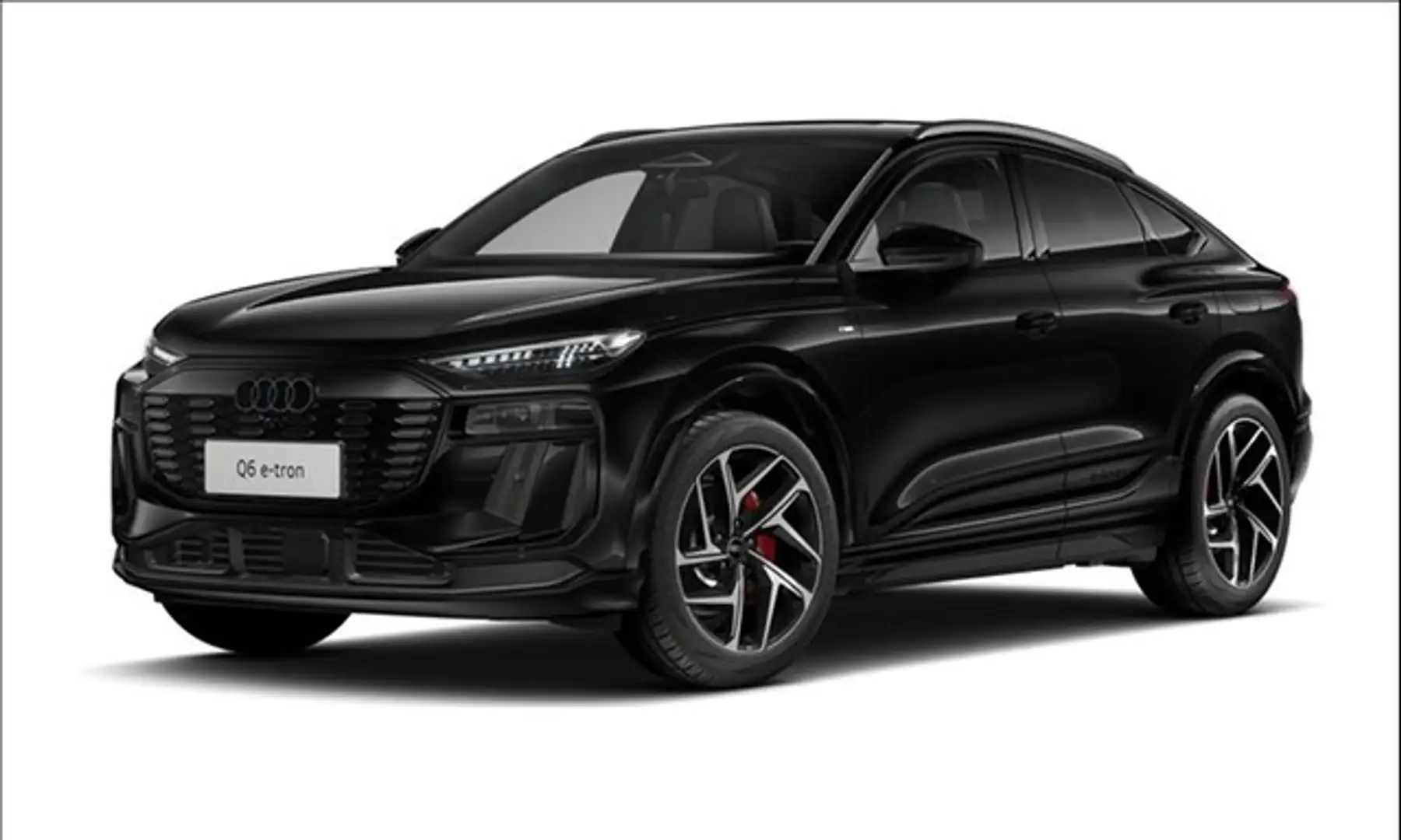 Audi Q6 Sportback e-tron quattro UPE 104.950,00 S line ... Zwart - 1