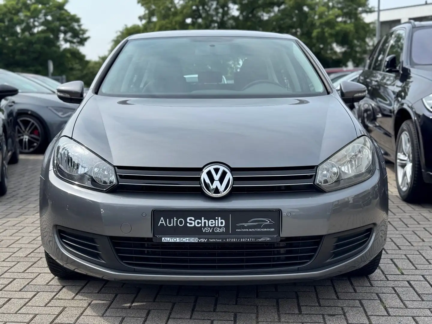 Volkswagen Golf VI*1.Hand*Klima*AHK* Gris - 2