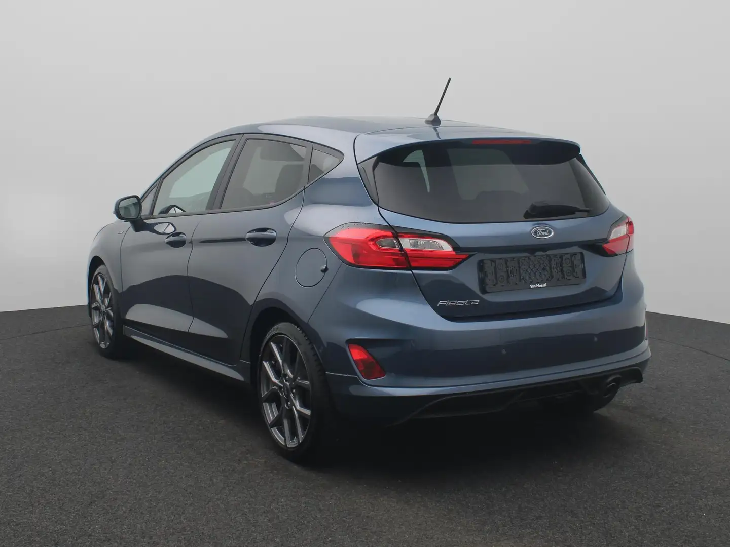 Ford Fiesta 1.0 EcoBoost ST-Line | ADAPTIEVE CRUISE CONTROL | Blauw - 2