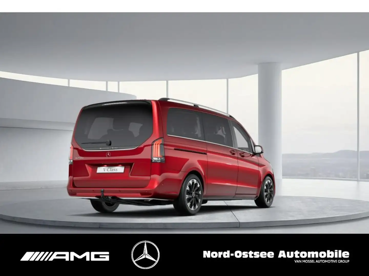 Mercedes-Benz V 250 AVANTGARDE MOPF DISTR 360° WINTERPAKET AHK Rot - 2