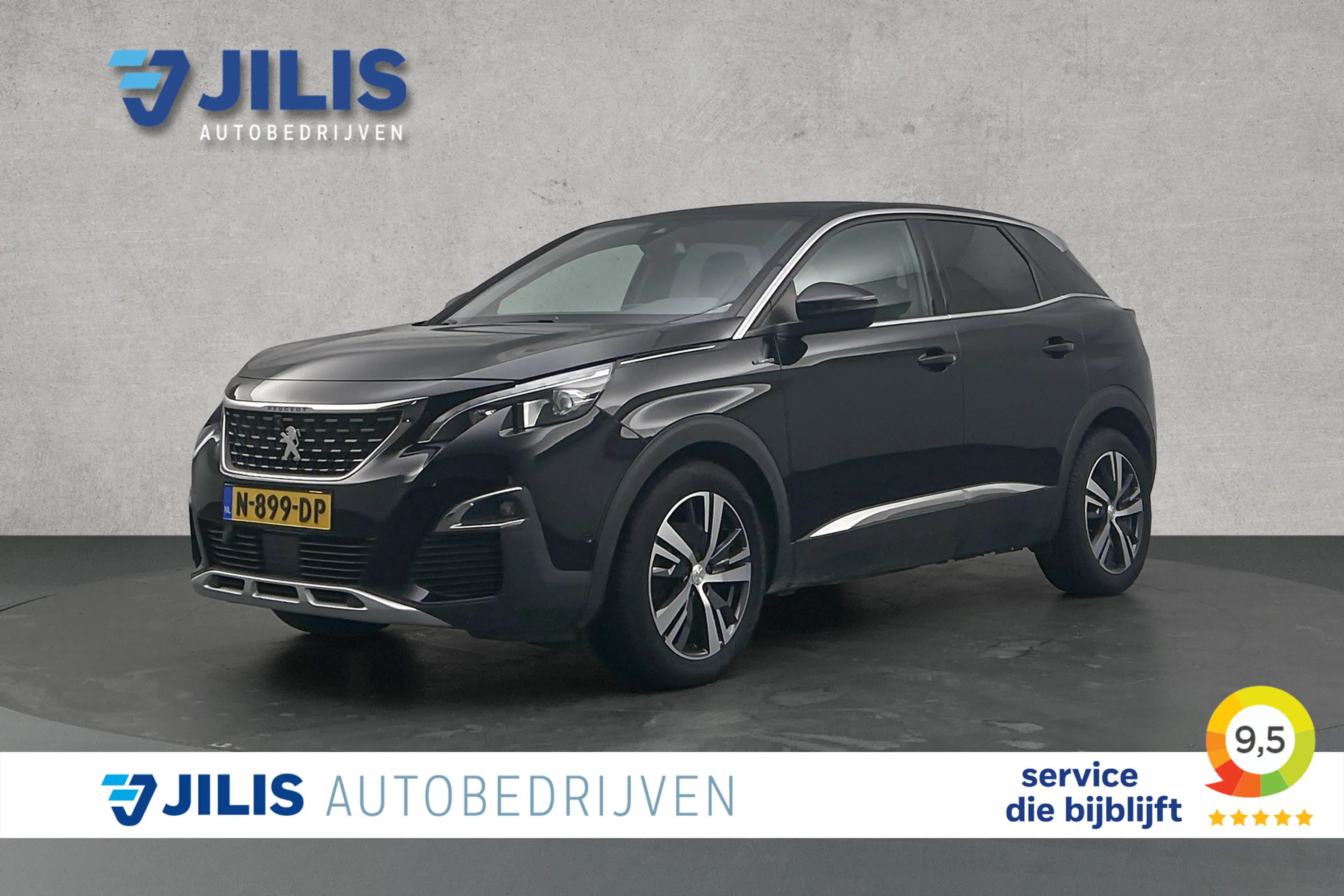 Peugeot 3008 1.6 e-THP GT Line | Trekhaak | Camera | Half leder