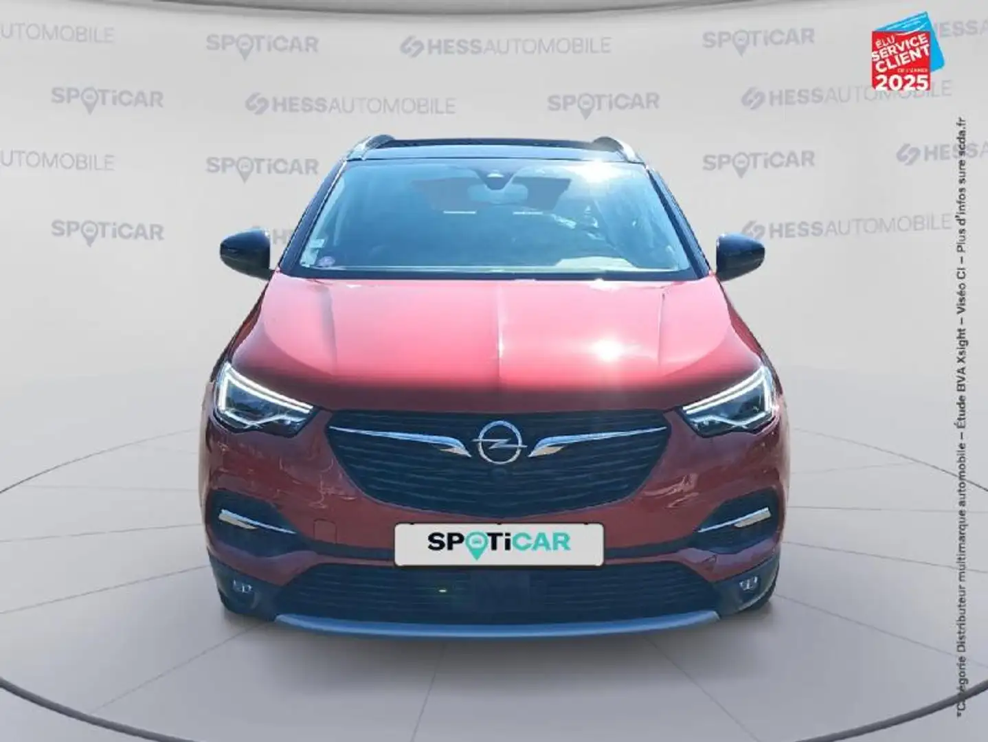 Opel Grandland 1.6 Turbo 225ch Hybride Elegance Business MY23 Gris - 2