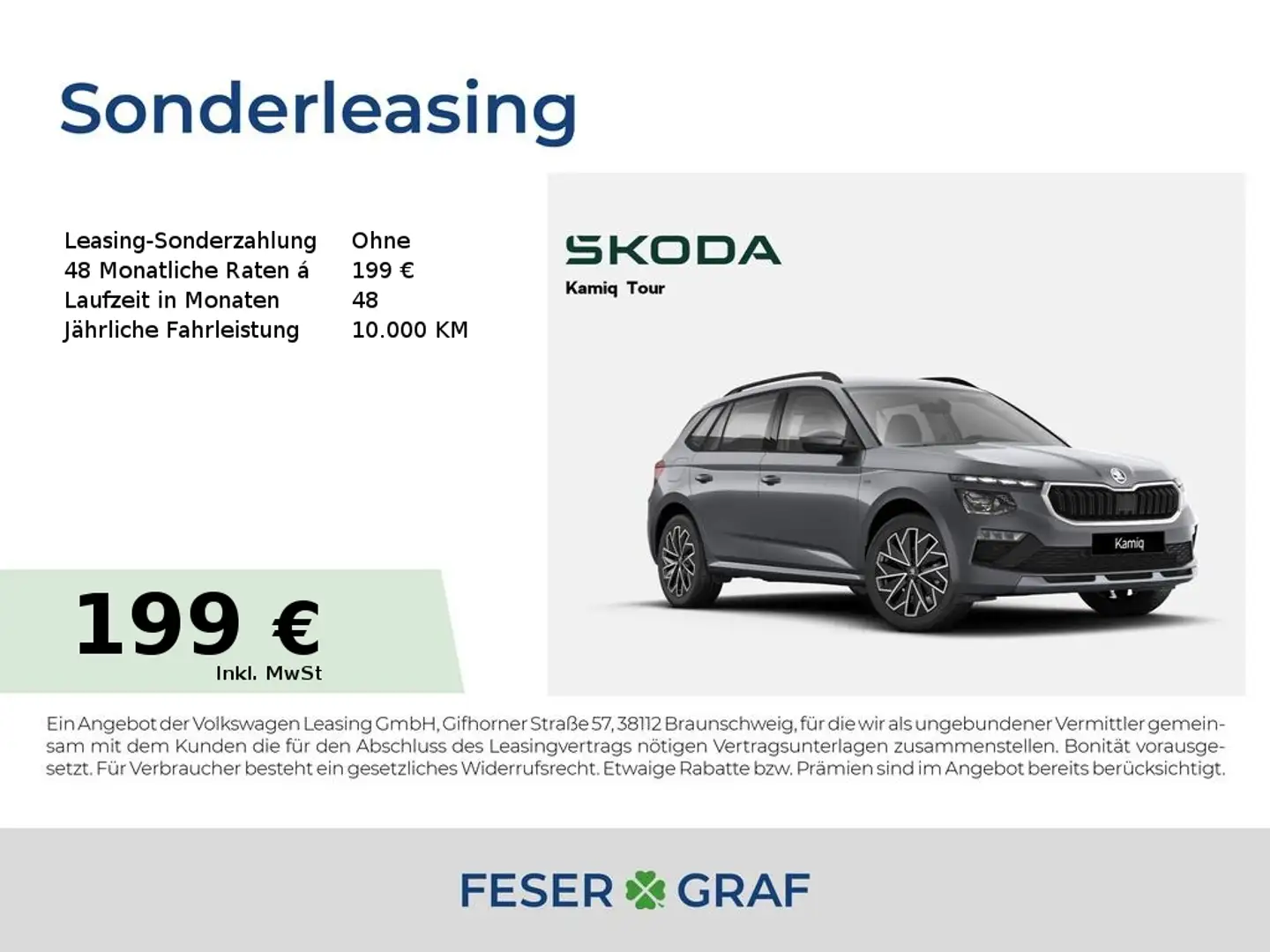 Skoda Kamiq Tour 1,0 TSI *KESSY*SZH*BHZ-LENK*KAMERA* Grau - 1