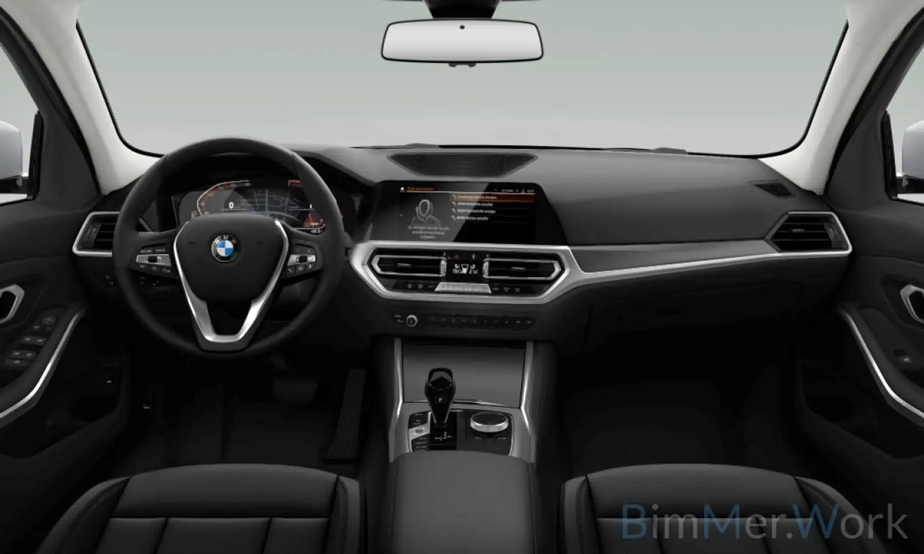 BMW 318 iA Touring Navi Led Cruise Pdc Airco Garantie Argent - 2