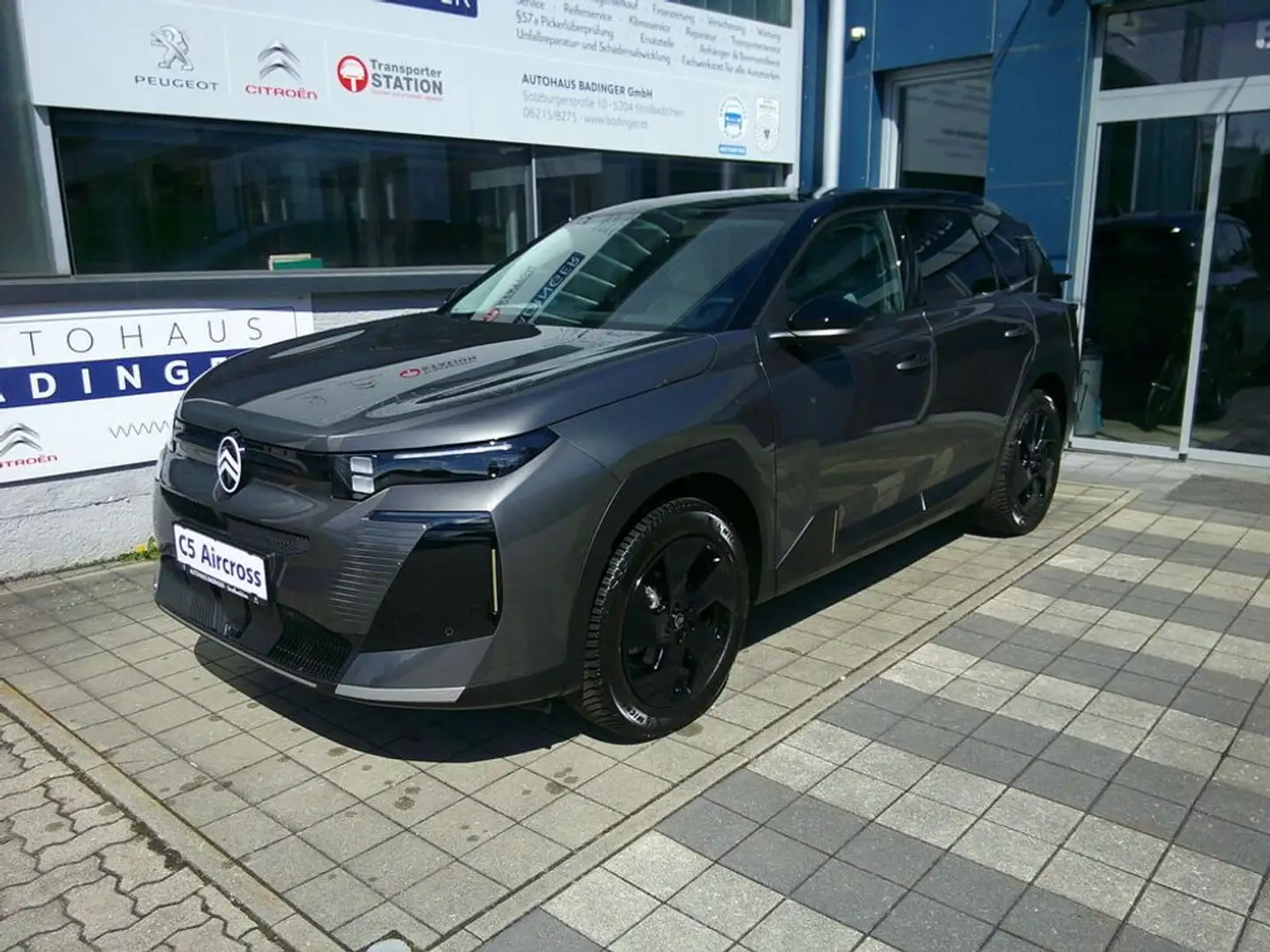 Citroen C5 Aircross 145 MildHybrid MAX mit AHV Grau - 1