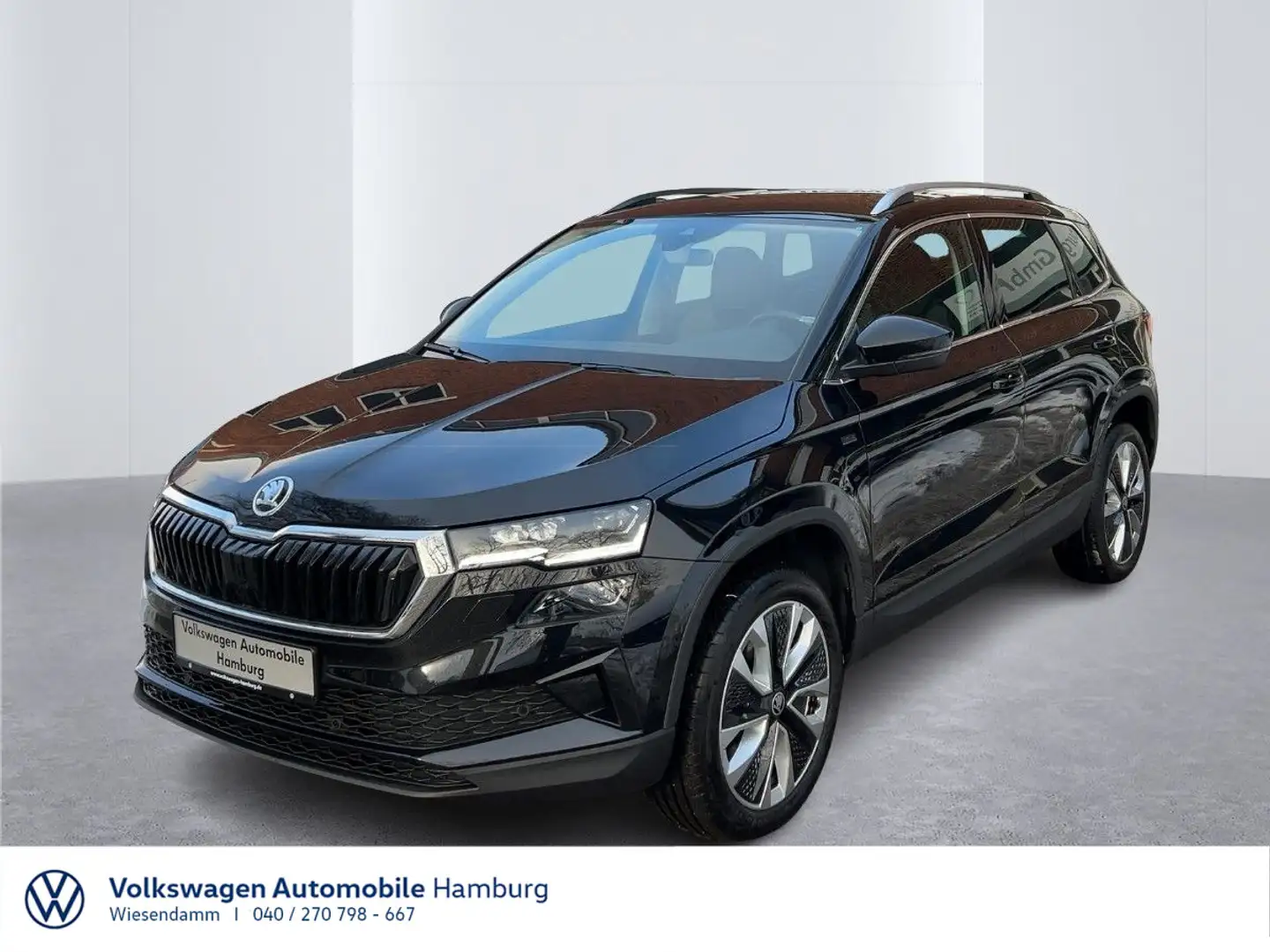 Skoda Karoq 2.0 TDI Drive DSG AHK Standhzg Sitzhzg Schwarz - 1