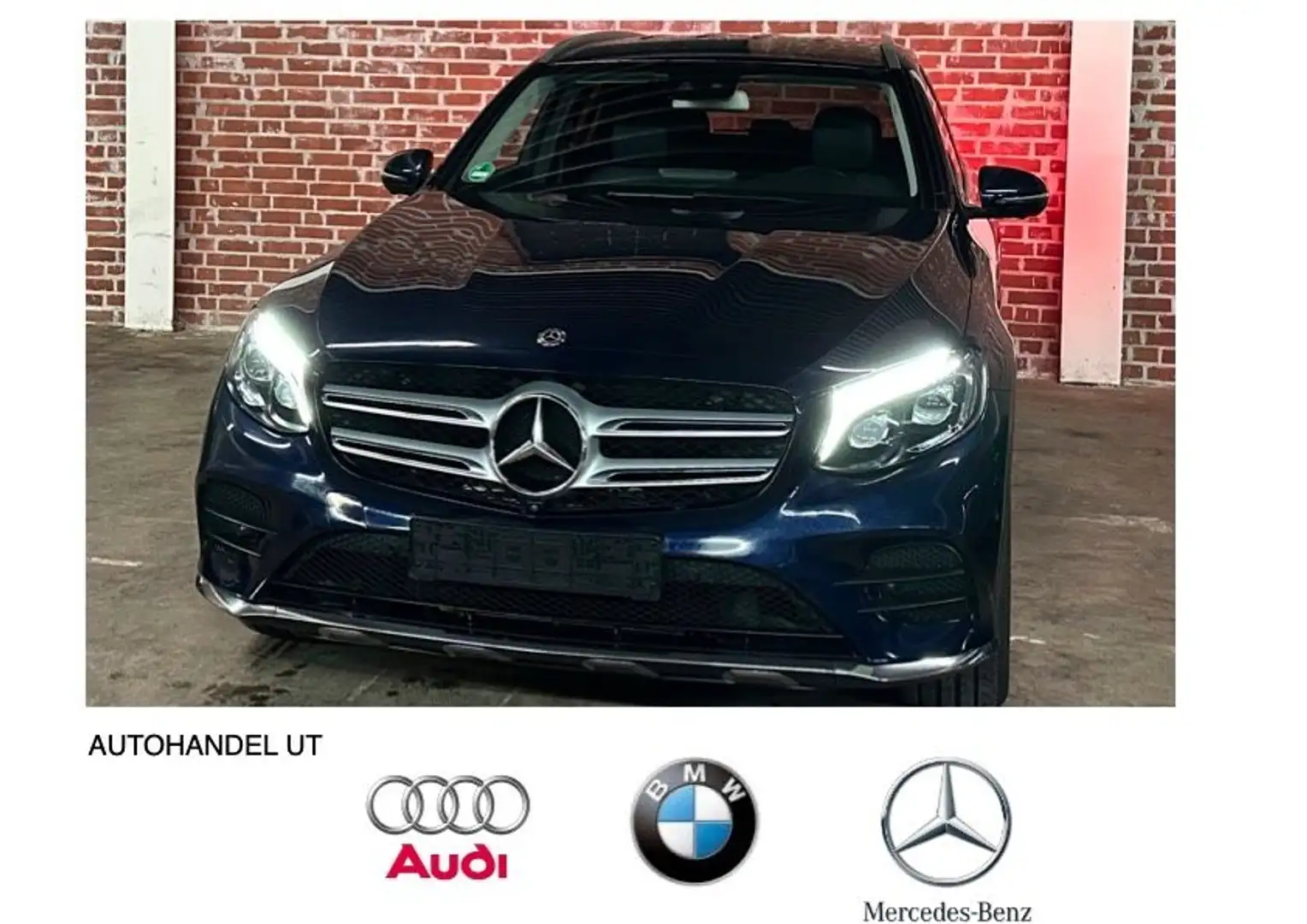 Mercedes-Benz GLC 350 d 4Matic AMG/LED/AHK/360°Kamera/STDHZ Bleu - 1