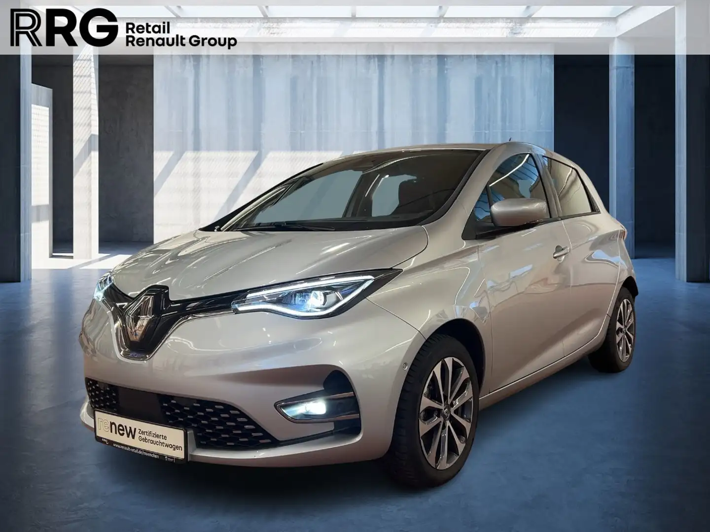 Renault ZOE R135 Z.E 50 Intens CCS - Miet-Batterie Silber - 1