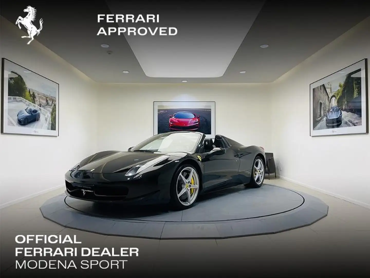 Ferrari 458 V8 4.5 Spider Schwarz - 1