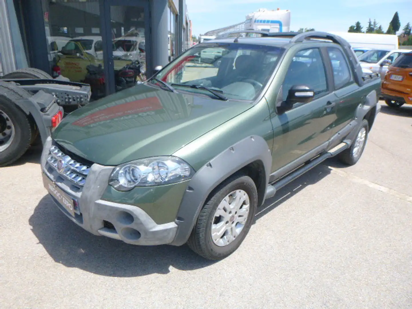 Fiat Strada 1.3 JTD ADVENTURE Grün - 1
