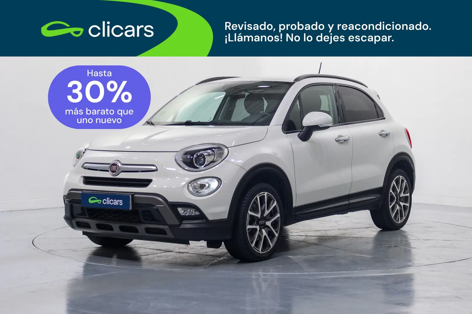 Fiat 500X 1.4 Multiair Cross Plus 4x2 103kW Blanco - 1