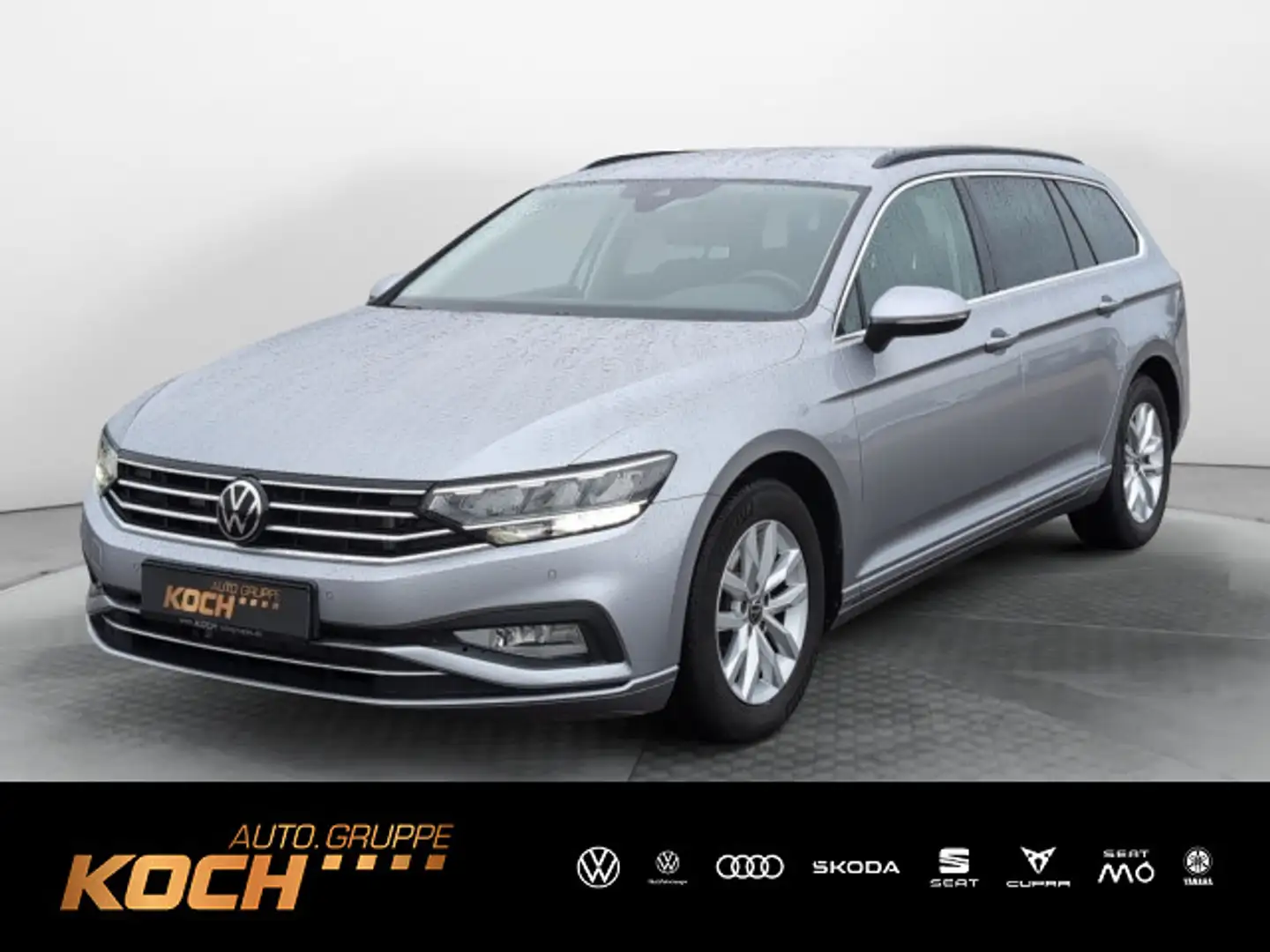 Volkswagen Passat Variant 2.0TDI Business DSG AHK LED Navi Silber - 1