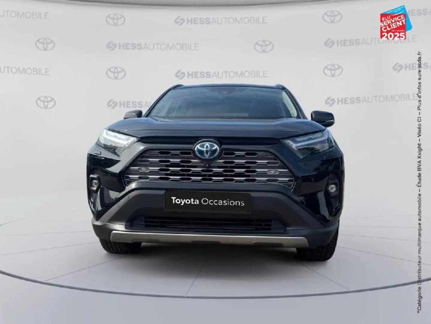 Toyota RAV 4 2.5 Hybride 222ch Lounge AWD-i MY23 Tpano Sieges c Noir - 2
