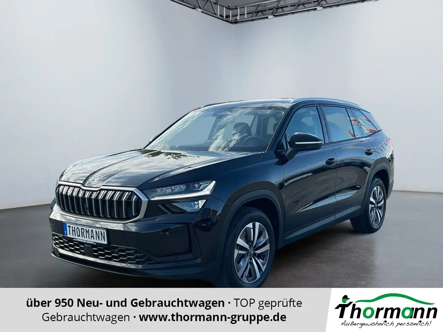 Skoda Kodiaq Selection 2.0 TDI 4x4 DSG Kamera AHK ACC Schwarz - 1