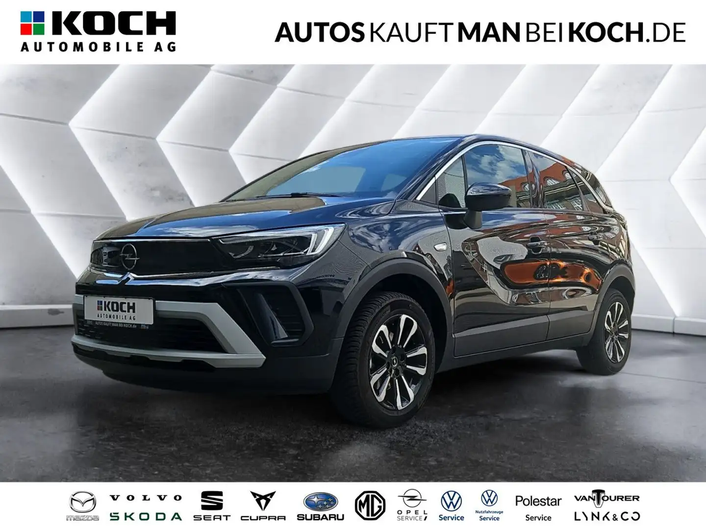 Opel Crossland X Crossland 1.2 Elegance Business NAVI KAMERA LED Schwarz - 1