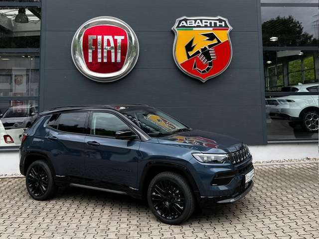 Imagine Jeep Compass S MHEV +LED+SCHIEBEDACH+ALLWETTER+PANO+